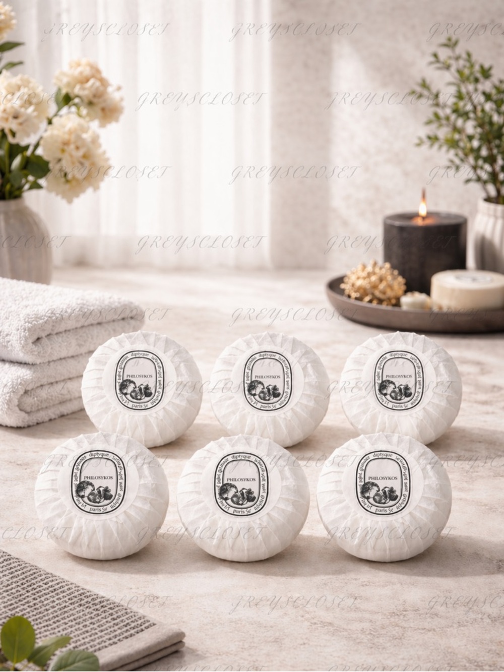 DIPTYQUE PHILOSYKOS SOAP – Hotel Collection ✨ Bundle Deal: 6 for $22✨